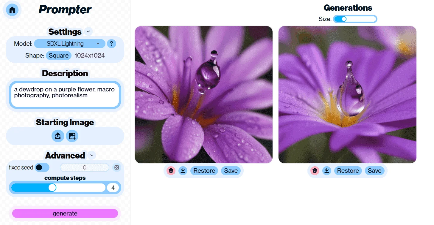 Инструмент Prompter