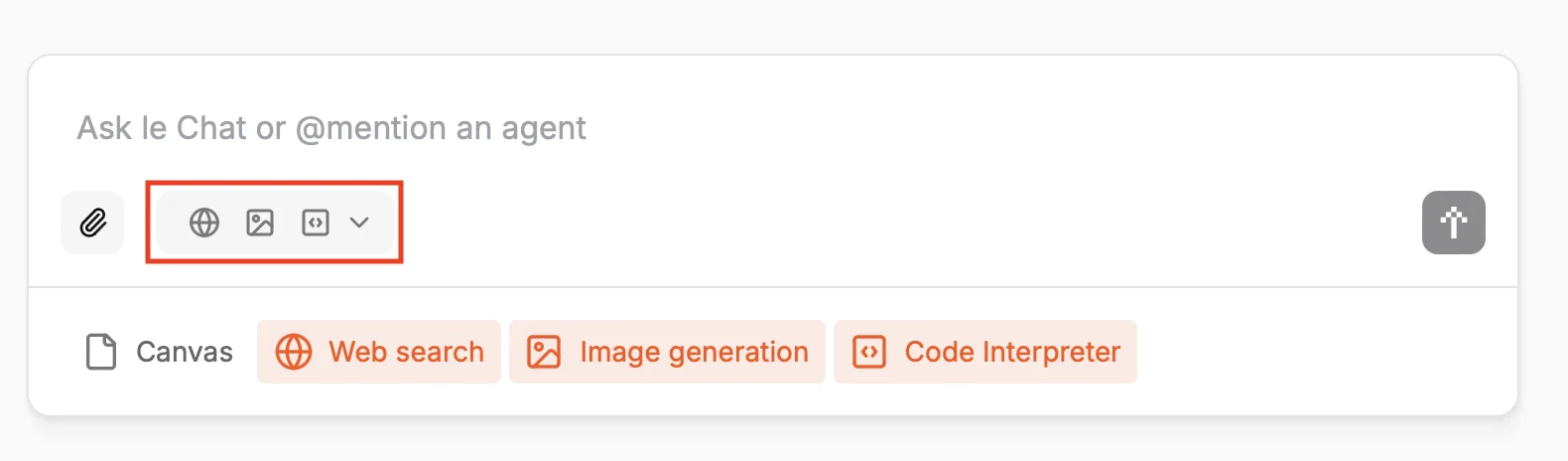 Режимы нейросети Le Chat