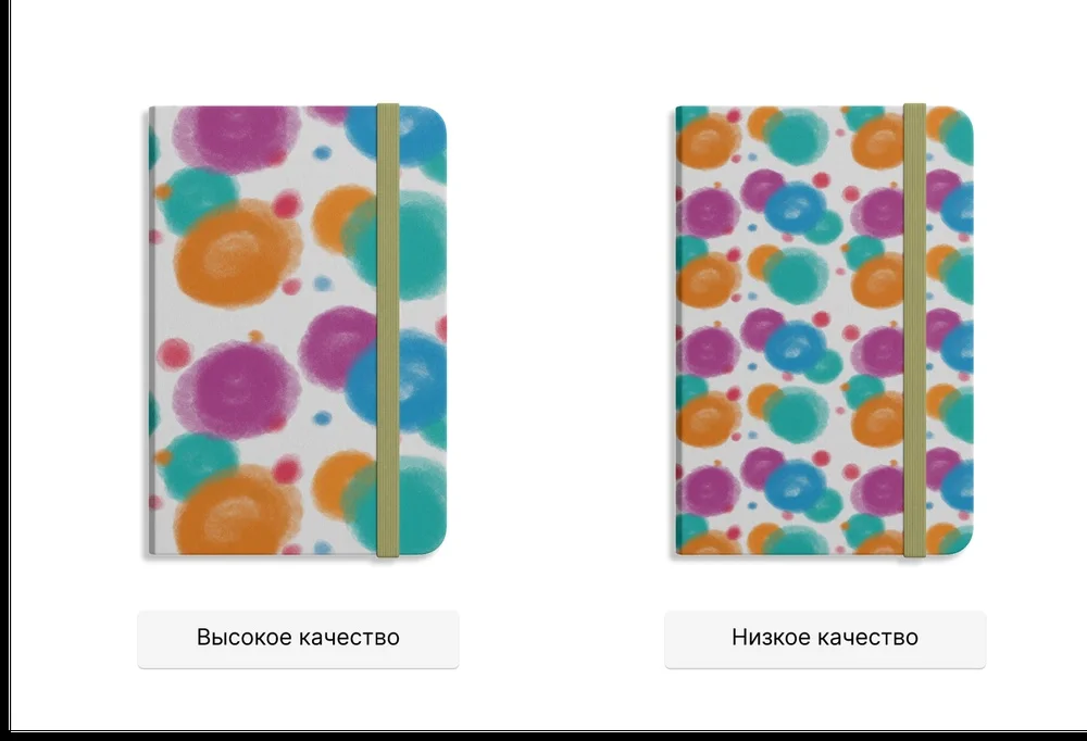 Пример паттернов с разным разрешением