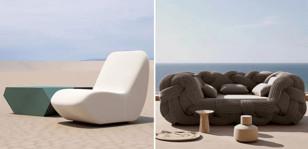 Мебель сгенерированная с помощью ии