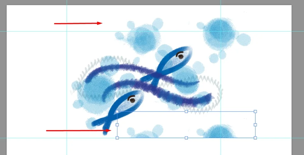 Перемещение части паттерна