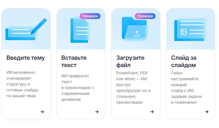 Как пользоваться сервисом Презент Симпл при генерации презентаций