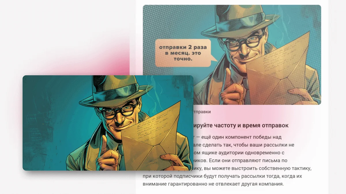 Визуальный референс для писем