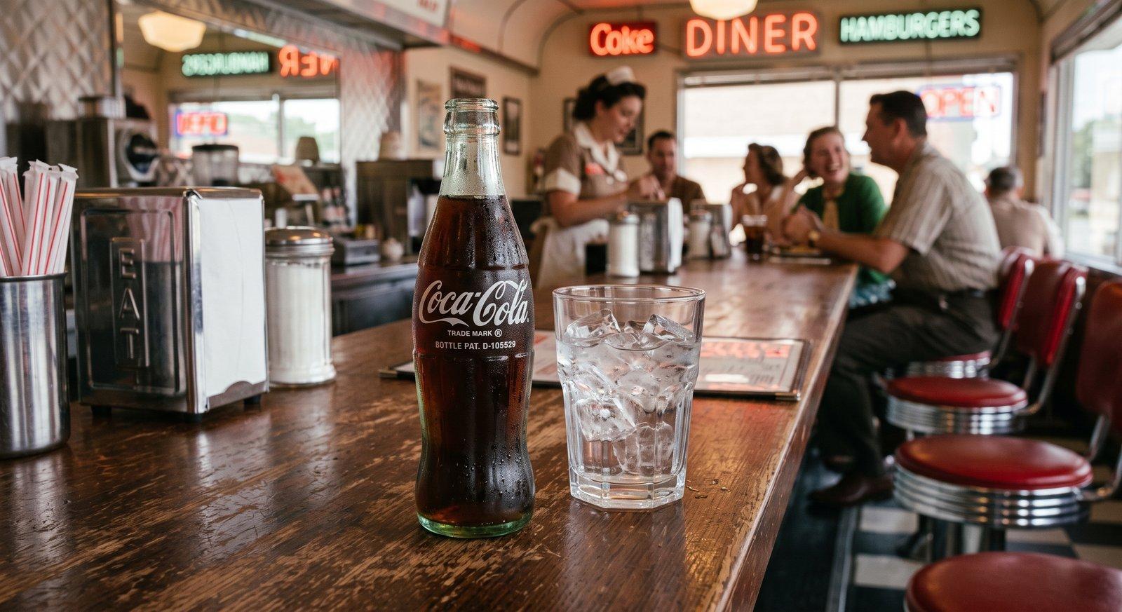 бутылка Coca-Cola от нейросети
